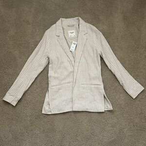 Women's Striped Blazer -